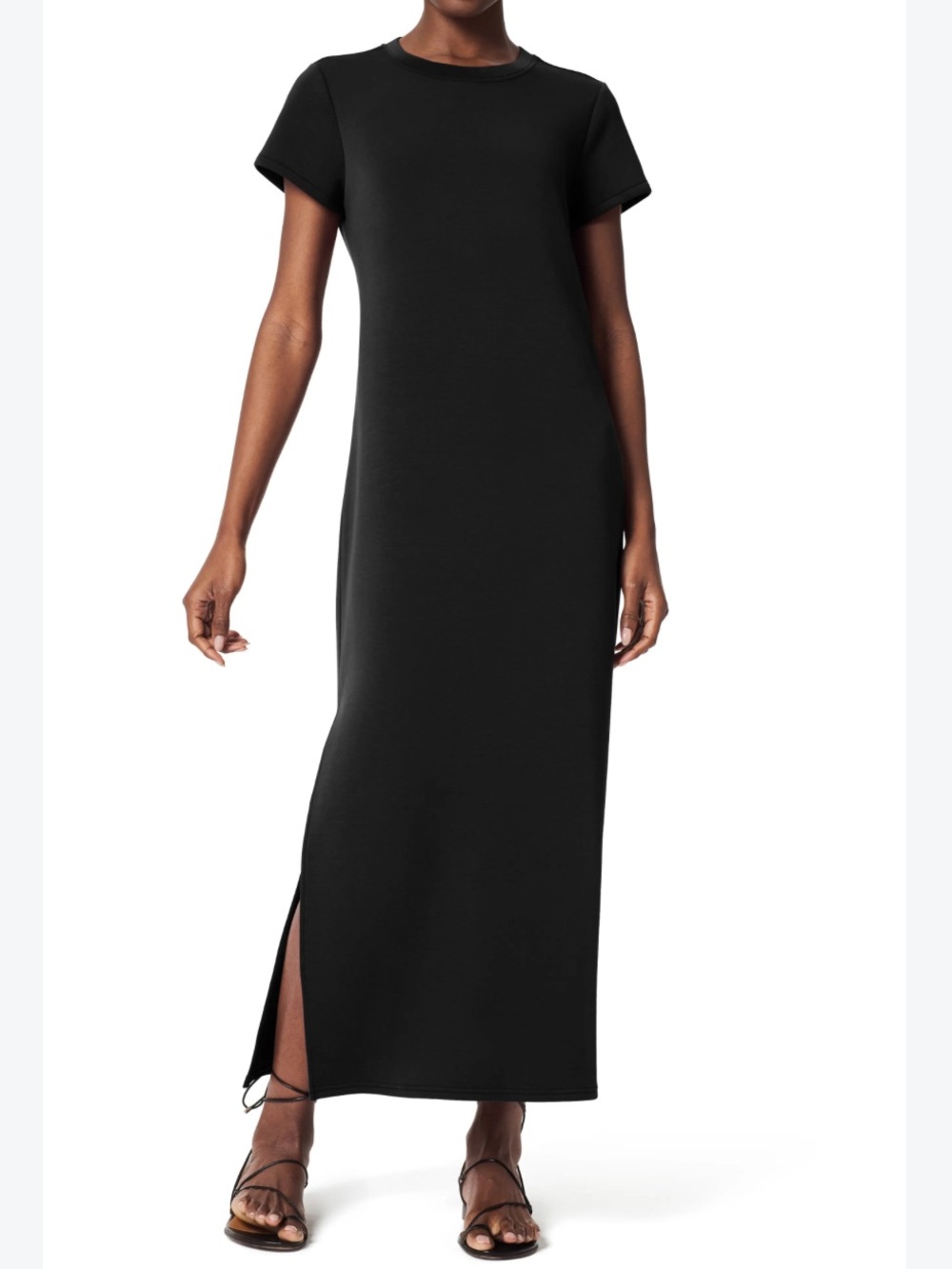 Spanx AirEssentials Side Slit Maxi Dress size Medium